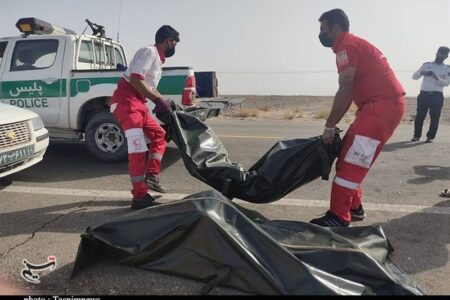 ۲ فوتی و ۱۰ مصدوم در تصادف پژو پارس و پراید در جنوب استان کرمان