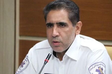 انحراف اتوبوس در جاده کرمان به رفسنجان ۱۲ مصدوم داشت