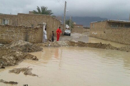 ۶ روستای جنوب کرمان گرفتار سیلاب شدند