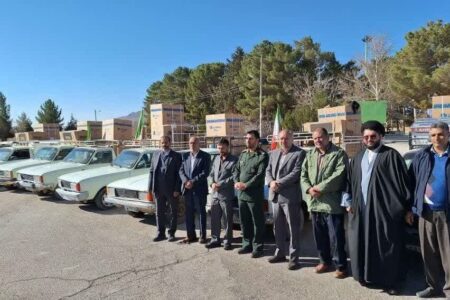توزیع ۱۴سری جهیزیه بین نوعروسان کوهبنانی