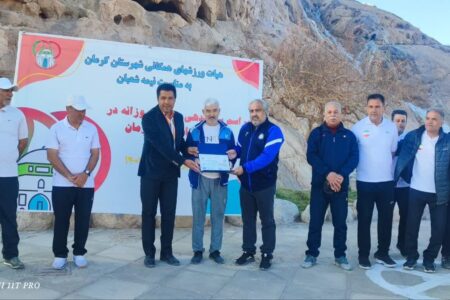 آیین ساماندهی ورزش روزانه در بوستان پدر شهر کرمان