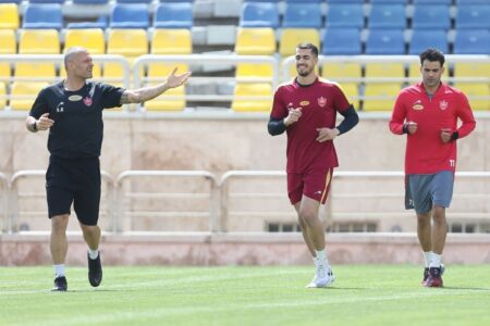 تمرین ریکاوری پرسپولیس پس از پیروزی مقابل ملوان