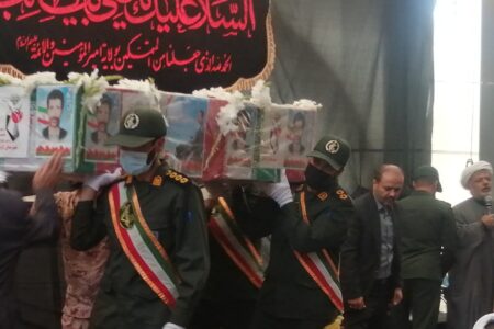 تشییع و بدرقه پیکر مطهر جانباز ۷۰ درصد شهید “بازعلی شمس الدینی” در کرمان