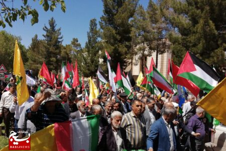 راهپیمایی مردمی ضد صهیونیسم و استکبار جهانی در کرمان برگزار شد