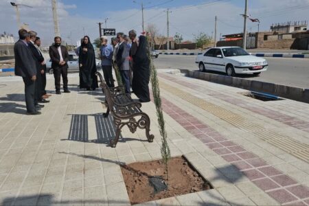 افتتاح ۶ طرح عمرانی در روستای سلیمان آباد زرند