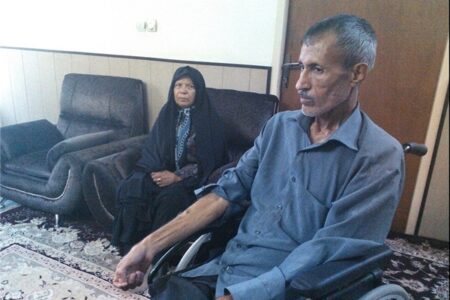 جانبازی که نگین اخلاق در خانواده بود