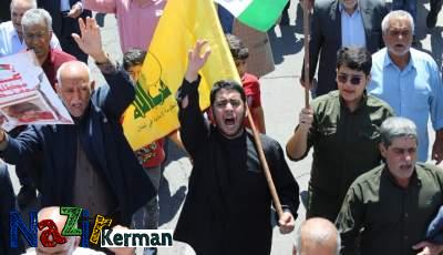 طنین فریاد حمایت از مردم غزه در رفسنجان