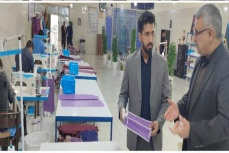دیدار رئیس دادگستری کوهبنان با زندانیان