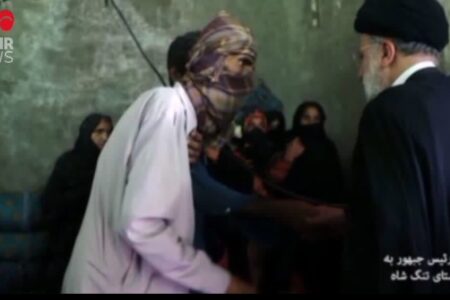 فیلمی کوتاه از سفر سید محرومان به منطقه تنگ‌شاه در جنوب کرمان