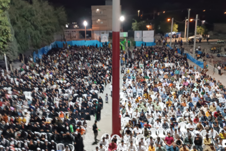 یادواره شهدای گمنام در فاریاب برگزار شد