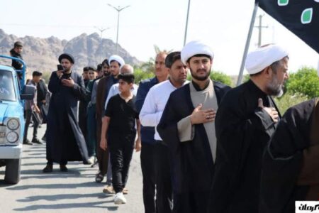 مراسم عزاداری شهادت امام جعفر صادق(ع) در قلعه‌گنج