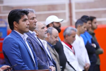 افتتاح اولین دوره مسابقات داژبال کاپ آزاد