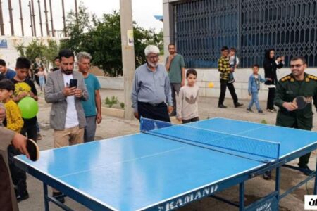 برپایی جشن یک کیلومتری غدیر در بافت