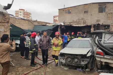 پیشگیری از بروز یک فاجعه در یک کارگاه صافکاری و نقاشی خودرو