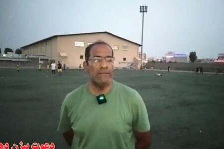 دعوت مربی فوتبال جیرفت به مشارکت در انتخابات