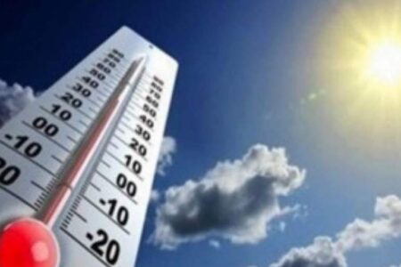 رودبار دمای ۴۹ درجه را ثبت کرد