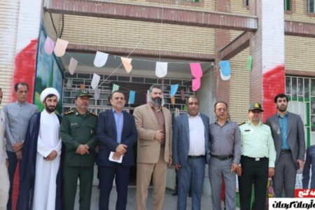 حضور پرشور مردم قلعه‌گنج در انتخابات