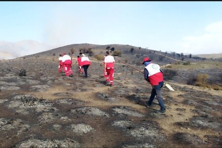 ۱۱۵ هکتار مراتع استان کرمان اطفای حریق شد | خبر کرمان