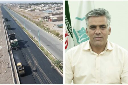 آسفالت لاین دوم بلوار سردار صابری انار آغاز شد