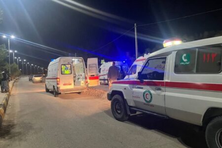 مصدومیت ۸ تبعه افغان بر اثر واژگونی خودرو در  محور فهرج_زاهدان | خبر کرمان