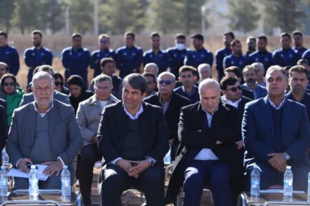 آغاز ساخت کمپ شماره ۲ تیم‌های ملی فوتبال ایران در کرمان/ تاج: کرمان از قطب‌های مهم استعدادهای ورزشی کشور است