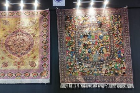 فرش دستباف کرمان نمایشگاهی از رنگ‌ها وعاشقانه‌ها | خبر کرمان