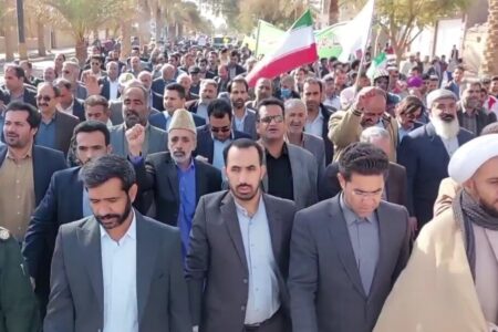 حضور مردم همیشه در صحنه فهرج در راهپیمایی ۲۲ بهمن | خبر کرمان