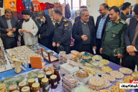 افتتاح بازارچه توانمندی بانوان کوهبنانی | اخبار استان کرمان
