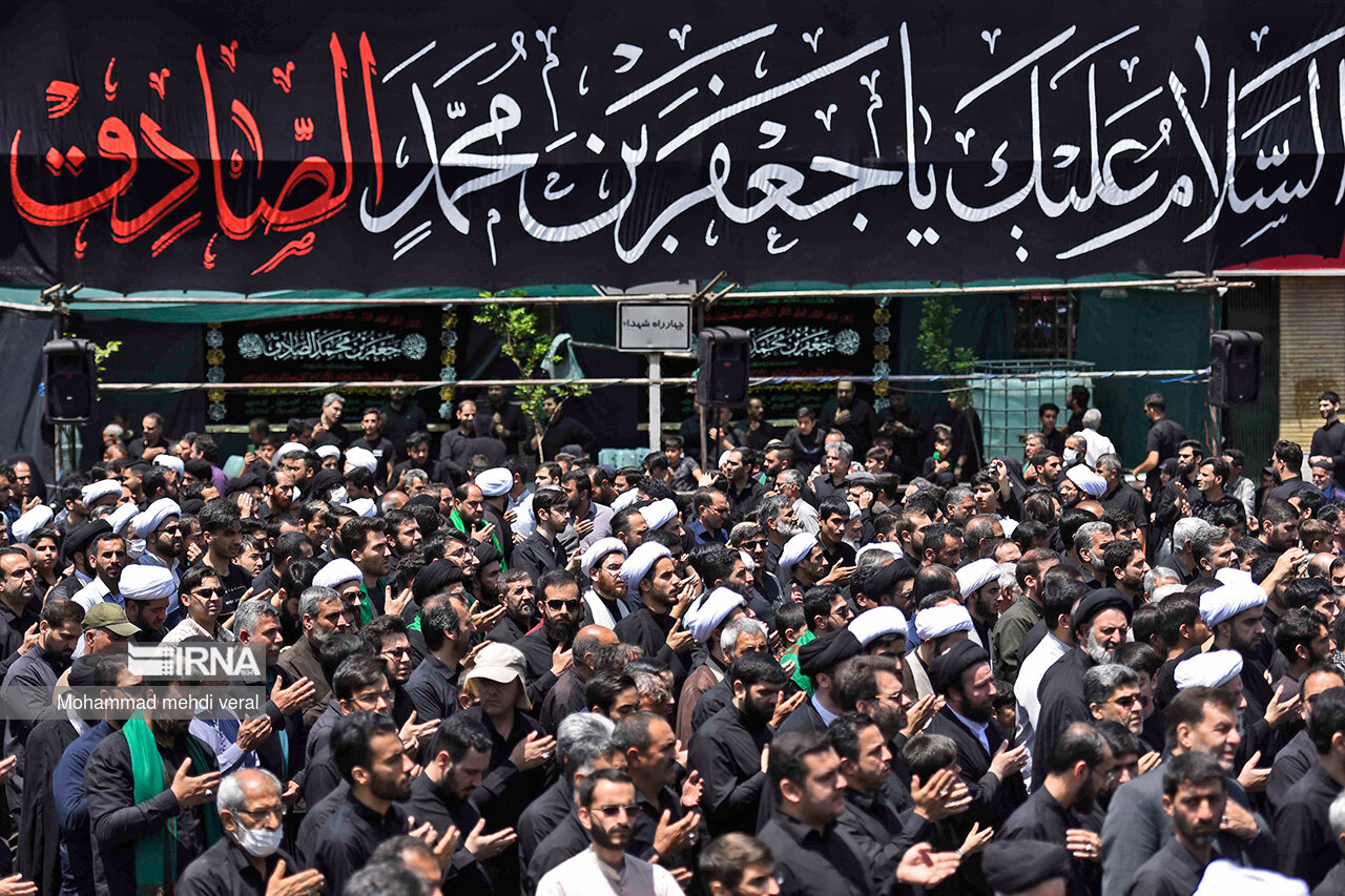استان کرمان غرق در ماتم؛ آیین‌های سوگواری سالروز شهادت امام جعفر صادق (ع) برگزار شد | خبر کرمان
