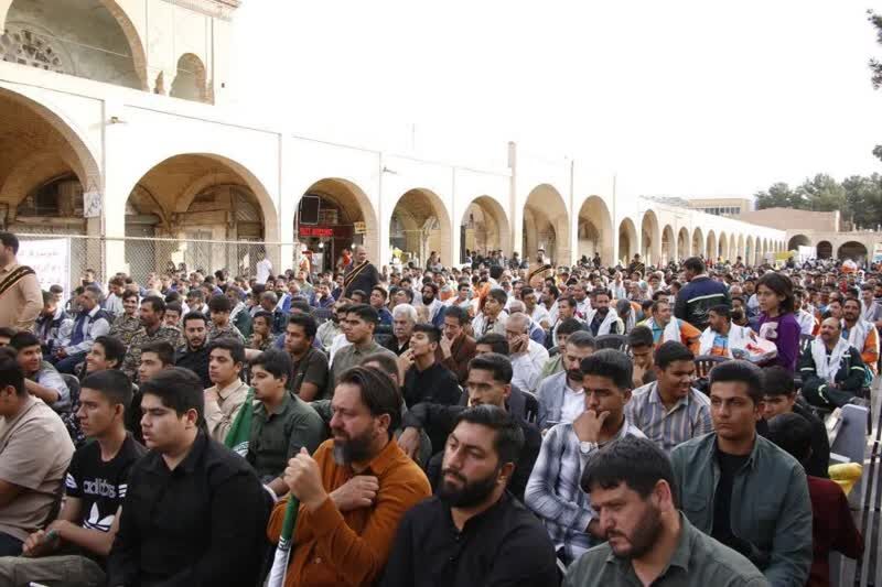 اجتماع همبستگی در کرمان؛ حمایت از مردم غزه و همدردی با حادثه‌دیدگان بندر شهید رجایی | خبر کرمان