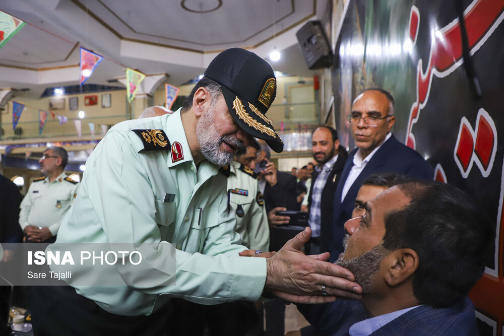 مراسم تکریم و معارفه فرمانده انتظامی استان کرمان | اخبار کرمان و شهرستان ها