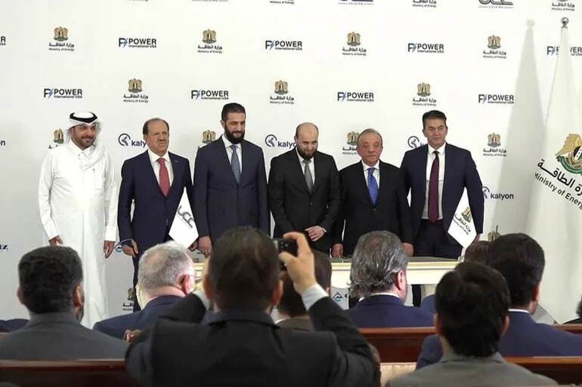 سوریه ؛ قرارداد ۷ میلیارد دلاری تولید برق با شرکت هایی از آمریکا، قطر و ترکیه