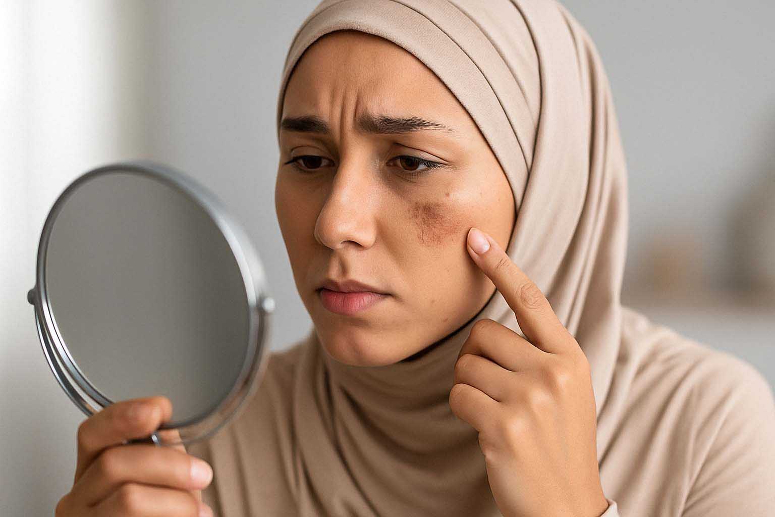 چرا لک صورتم بیشتر می‌شود؟