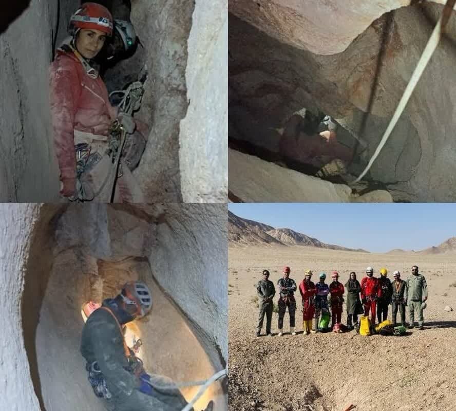 کشف و پایش غار منحصر به فرد تنگ غزال در شهربابک | خبر کرمان