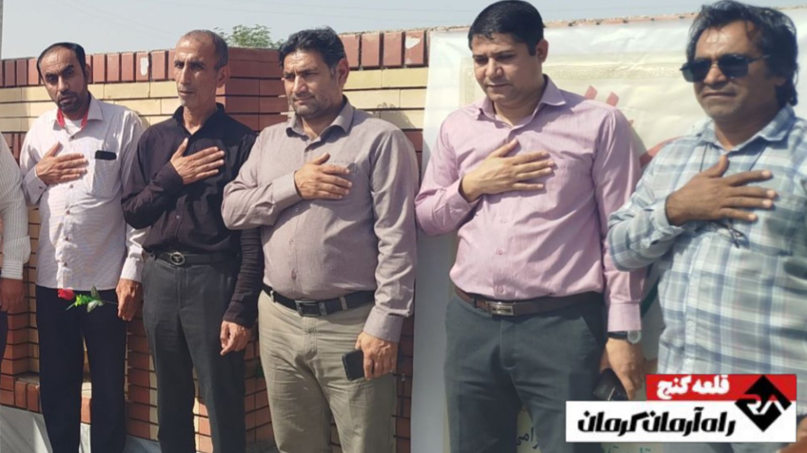 گلزار شهدای قلعه‌گنج غبارروبی شد | اخبار استان کرمان