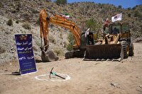 کلنگ‌زنی محور مدین به بهرامی؛ گامی برای توسعه و کاهش محرومیت در ساردوئیه جیرفت