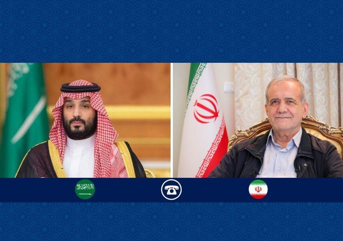 پزشکیان به ولیعهد عربستان: از زحمات دولت عربستان در برگزاری کنگره حج و میزبانی از حجاج ایرانی قدردانی می‌کنیم