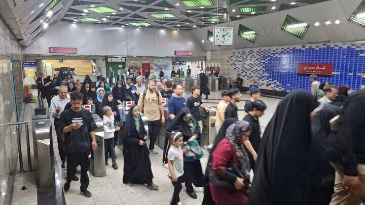 راهپیمایی میلیونی مردم در روز عید غدیر/ صهیونیست‌ها در پناهگاه، ایرانی‌ها در خیابان +عکس و فیلم