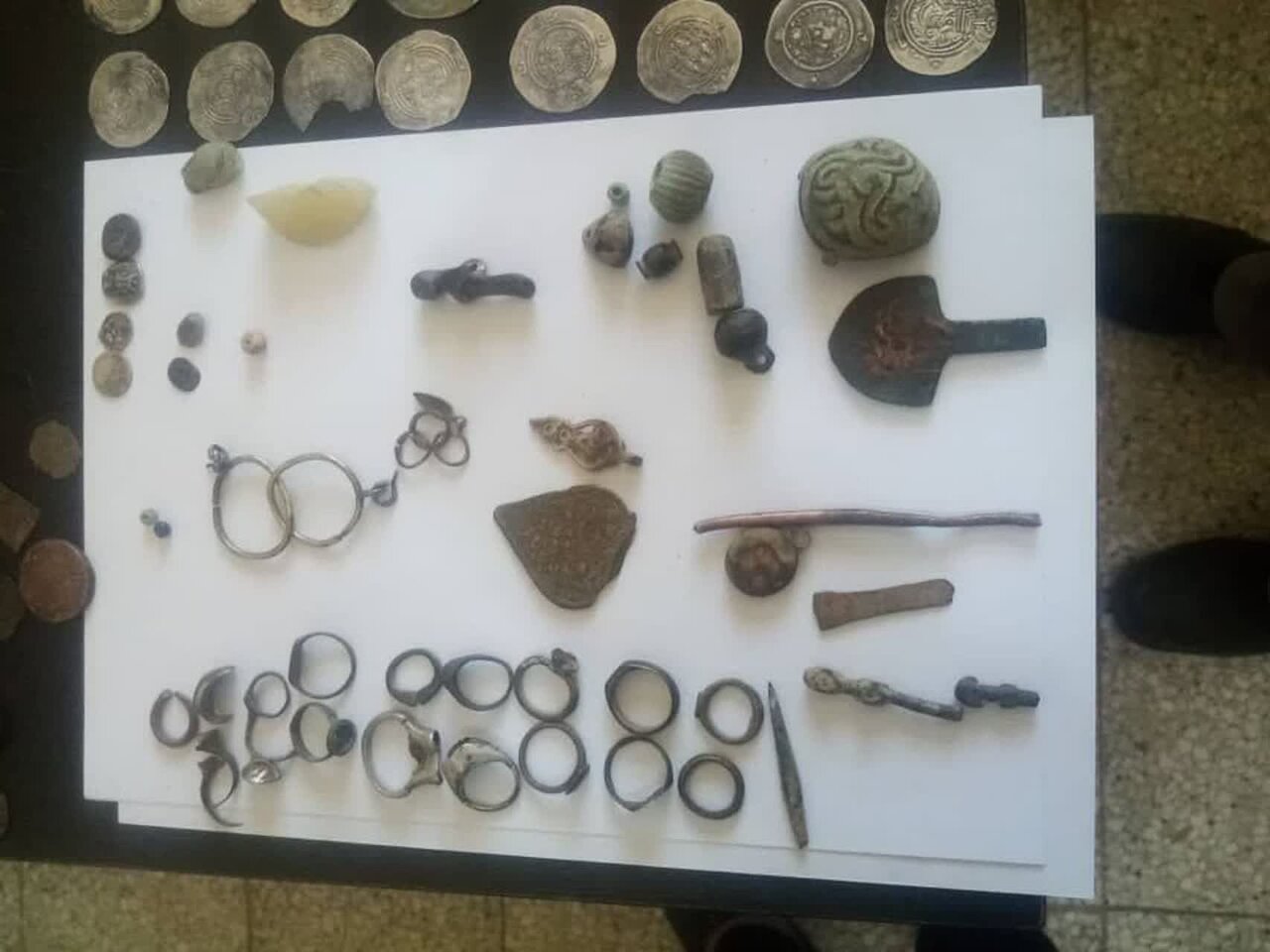 کشف محموله بزرگ عتیقه ساسانی در نرماشیر؛ دو قاچاقچی بازداشت شدند | خبر کرمان