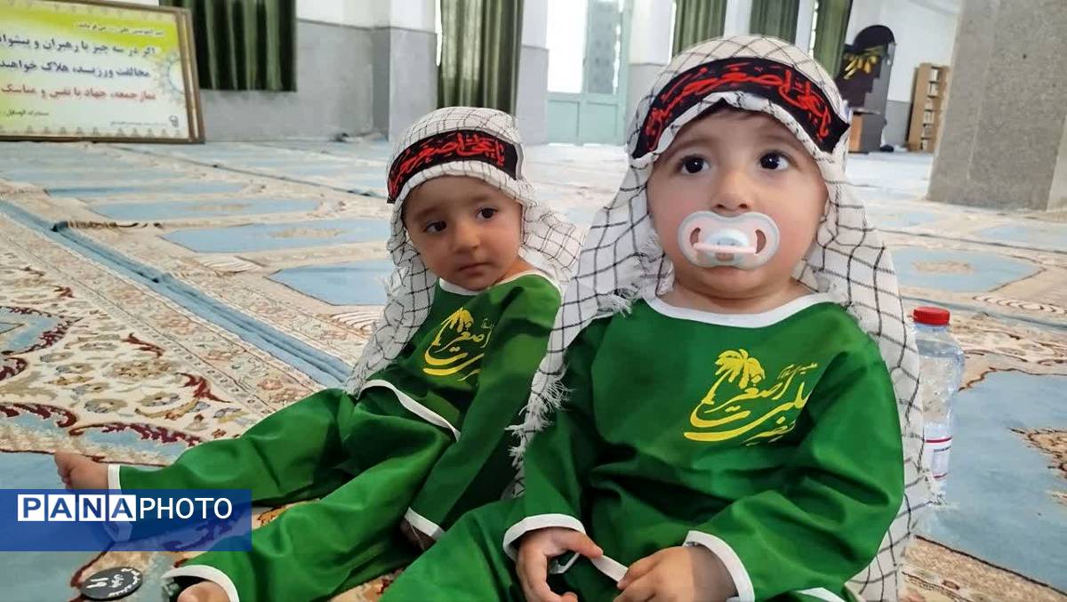 اجتماع شیرخوارگان حسینی در قلعه‌گنج