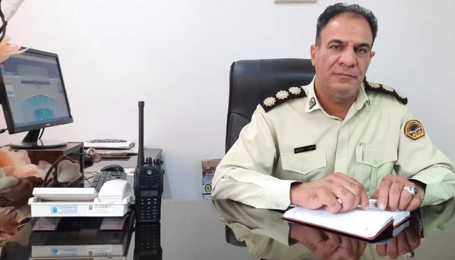 خودروی سرقتی از یزد در بم توقیف شد