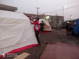 امدادرسانی به ۱۰۰ نفر متاثر از سیل جنوب کرمان | خبر کرمان
