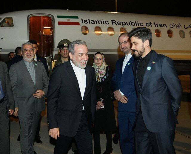 ورود عراقچی به چین