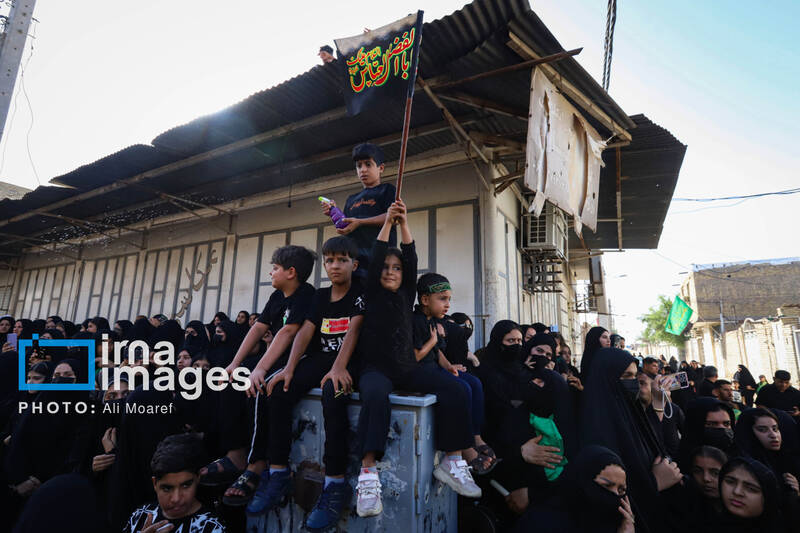 عکس/ مراسم آیینی "یوم العباس"