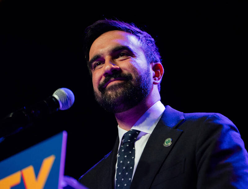 زهران ممدانی در برابر حزب دموکرات