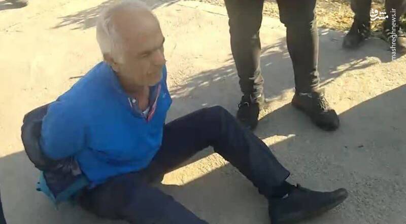 تصاویری از لحظه دستگیری بهروز احسانی‌اسلاملو