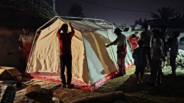 هلال احمر کرمان به بیش از ۶۷۰ سیل‌زده امدادرسانی کرد/ ۳۰ روستا درگیر سیلاب شدند