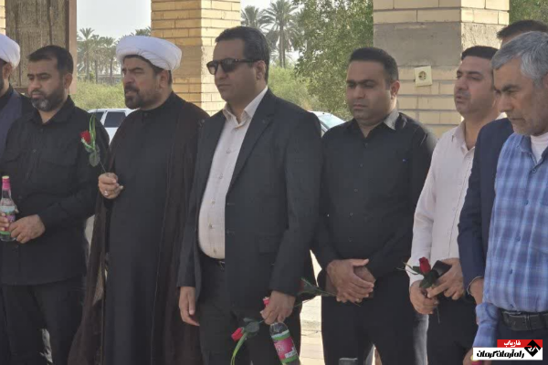 غبارروبی گلزار شهدا فاریاب انجام شد | اخبار استان کرمان