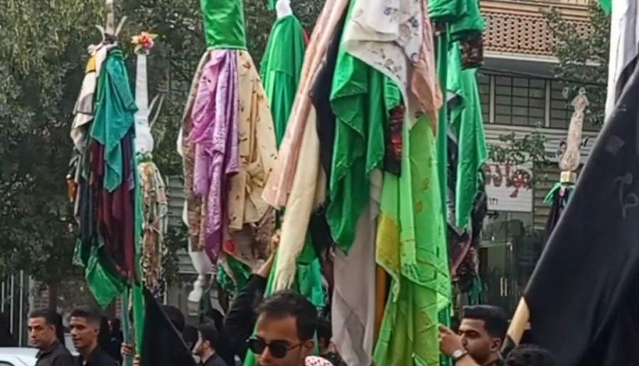 آئین دیرینه علم‌بند در زرند | اخبار استان کرمان