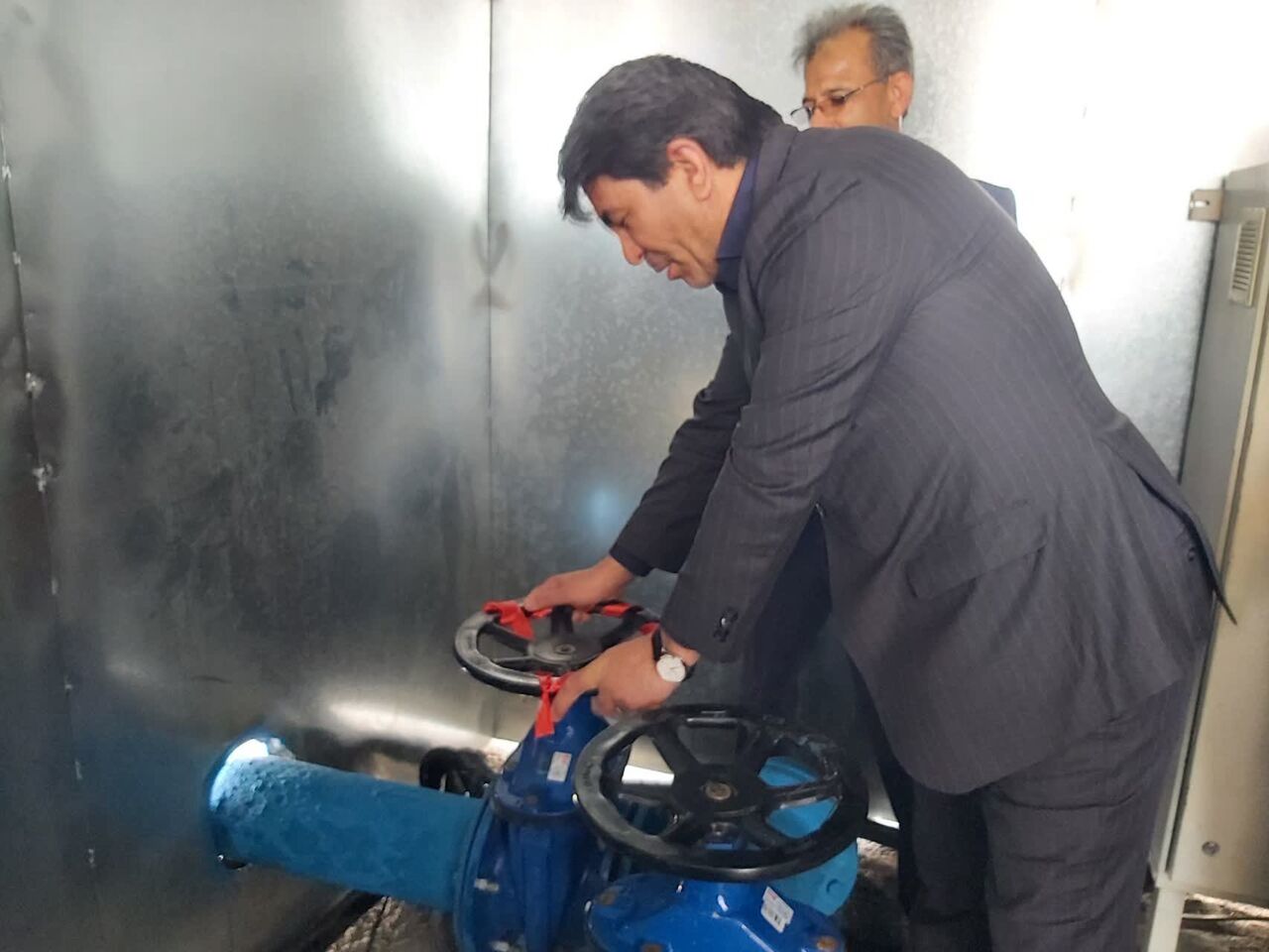 طرح اضطراری آبرسانی رفسنجان با اعتبار ۷۵۴ میلیارد ریال افتتاح شد